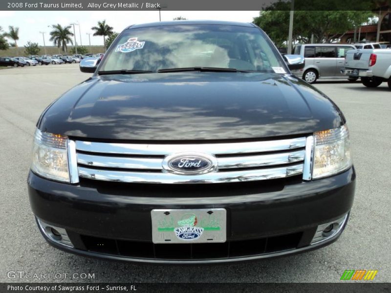 Alloy Grey Metallic / Black 2008 Ford Taurus Limited