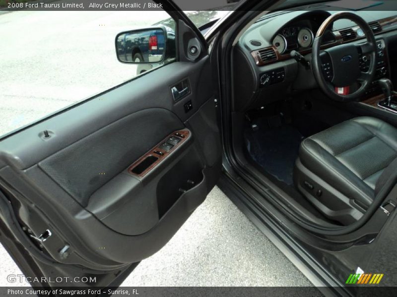 Alloy Grey Metallic / Black 2008 Ford Taurus Limited