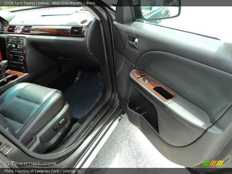 Alloy Grey Metallic / Black 2008 Ford Taurus Limited