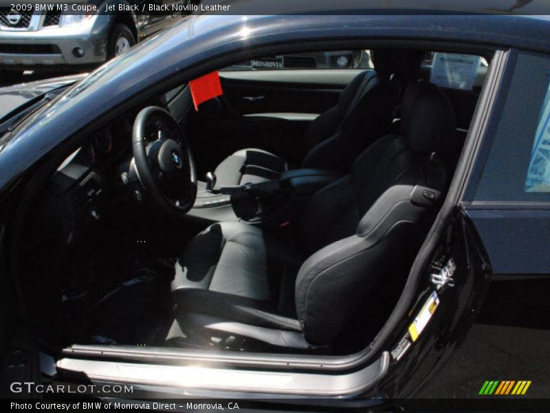 Jet Black / Black Novillo Leather 2009 BMW M3 Coupe