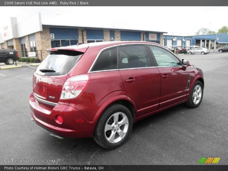 Ruby Red / Black 2008 Saturn VUE Red Line AWD
