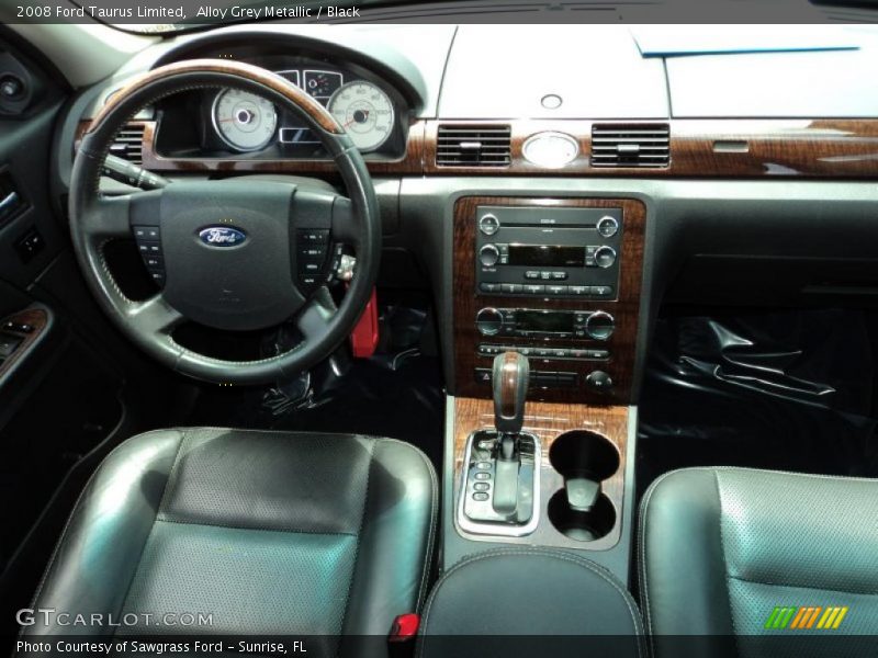 Alloy Grey Metallic / Black 2008 Ford Taurus Limited