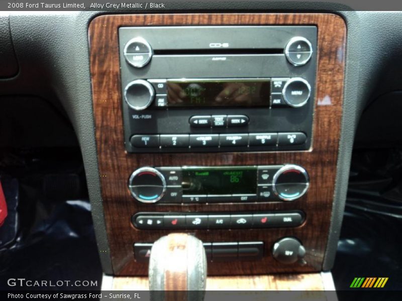 Alloy Grey Metallic / Black 2008 Ford Taurus Limited