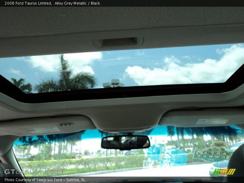 Alloy Grey Metallic / Black 2008 Ford Taurus Limited
