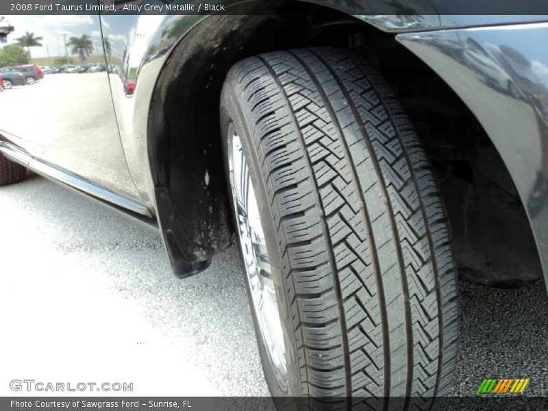 Alloy Grey Metallic / Black 2008 Ford Taurus Limited