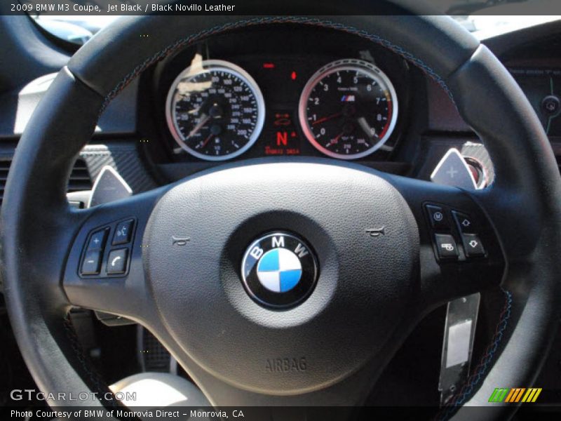 Jet Black / Black Novillo Leather 2009 BMW M3 Coupe