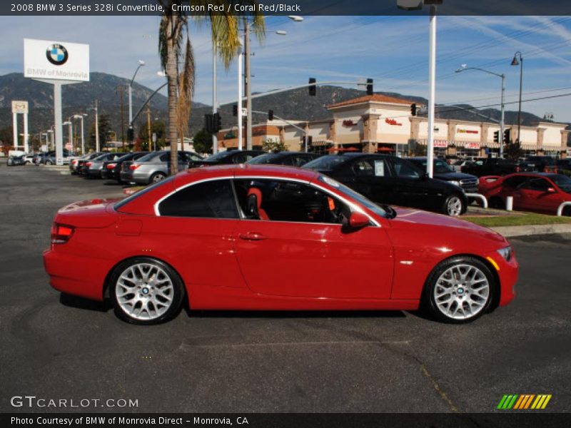  2008 3 Series 328i Convertible Crimson Red