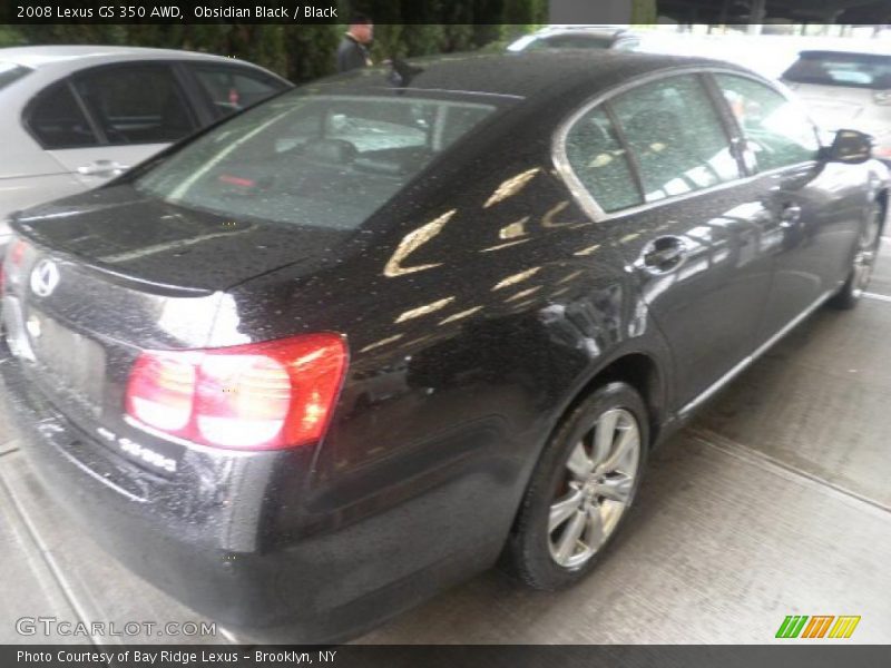 Obsidian Black / Black 2008 Lexus GS 350 AWD