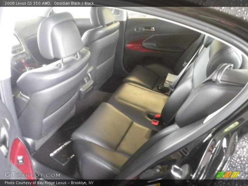 Obsidian Black / Black 2008 Lexus GS 350 AWD