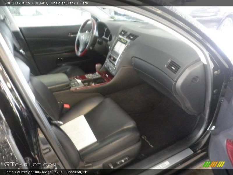 Obsidian Black / Black 2008 Lexus GS 350 AWD