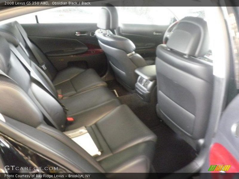 Obsidian Black / Black 2008 Lexus GS 350 AWD