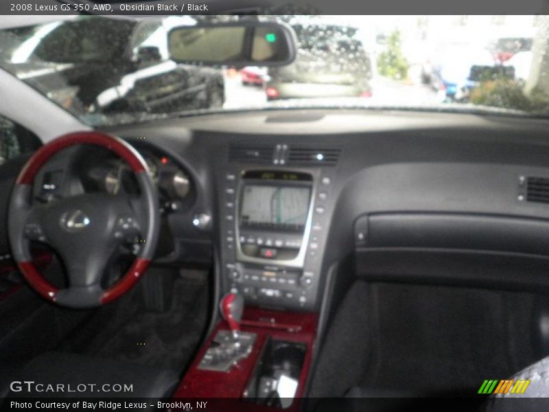 Obsidian Black / Black 2008 Lexus GS 350 AWD