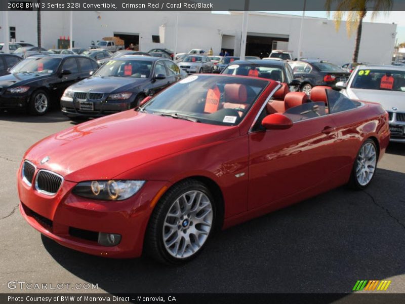Front 3/4 View of 2008 3 Series 328i Convertible