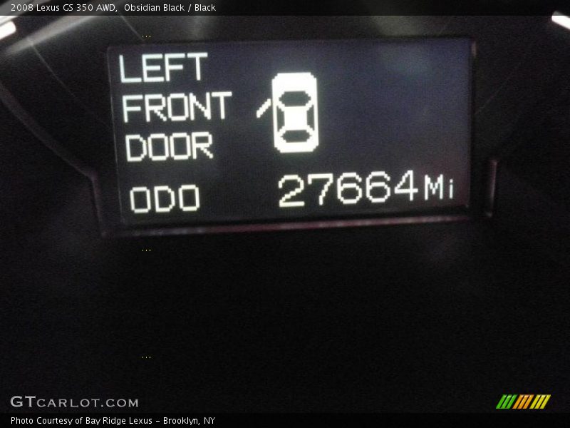 Obsidian Black / Black 2008 Lexus GS 350 AWD