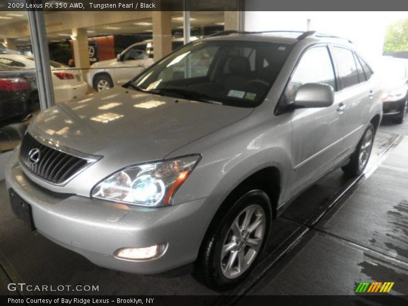 Tungsten Pearl / Black 2009 Lexus RX 350 AWD