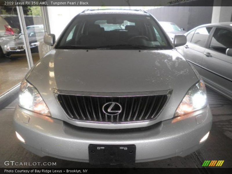 Tungsten Pearl / Black 2009 Lexus RX 350 AWD