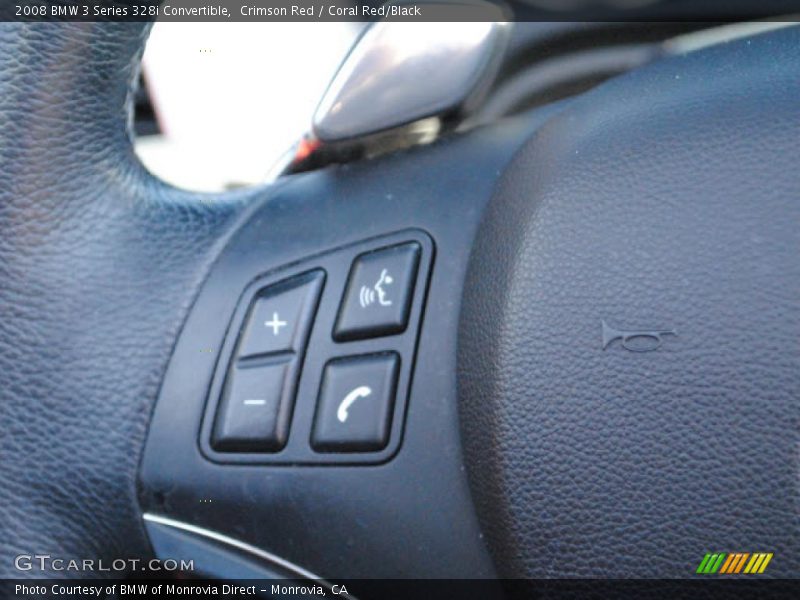 Crimson Red / Coral Red/Black 2008 BMW 3 Series 328i Convertible