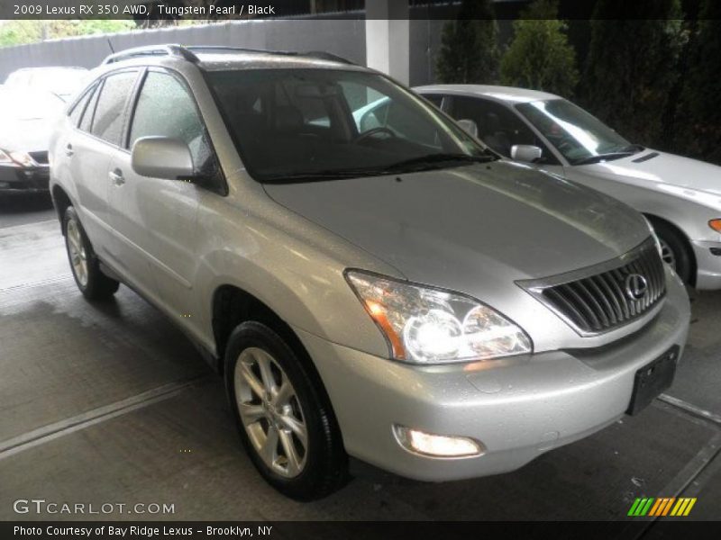 Tungsten Pearl / Black 2009 Lexus RX 350 AWD