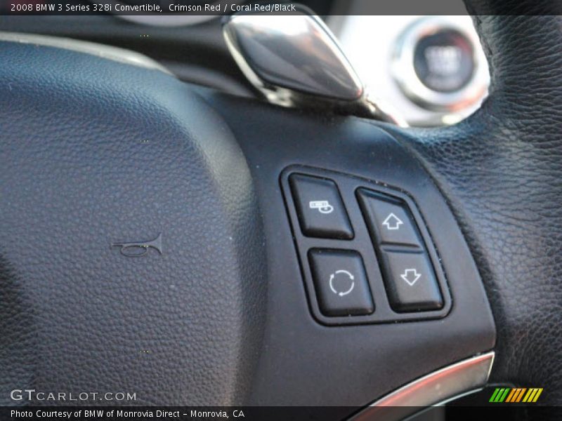 Crimson Red / Coral Red/Black 2008 BMW 3 Series 328i Convertible