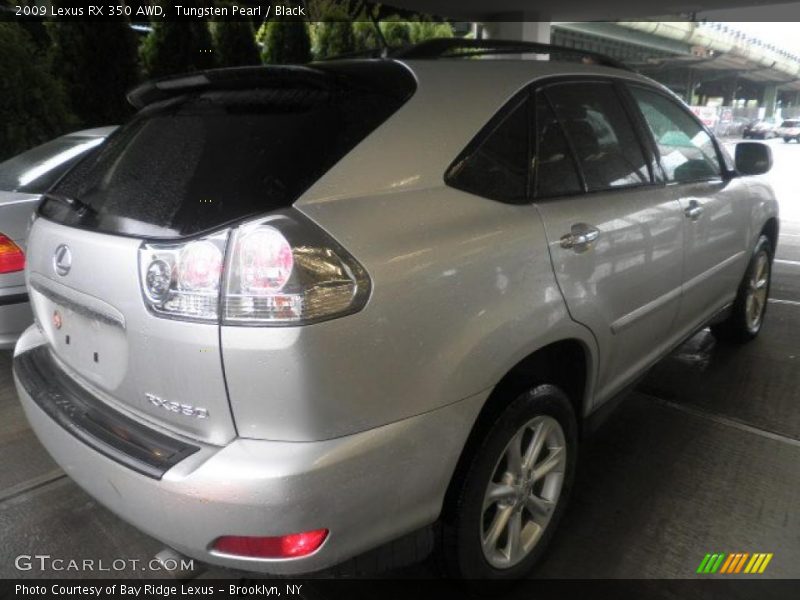 Tungsten Pearl / Black 2009 Lexus RX 350 AWD