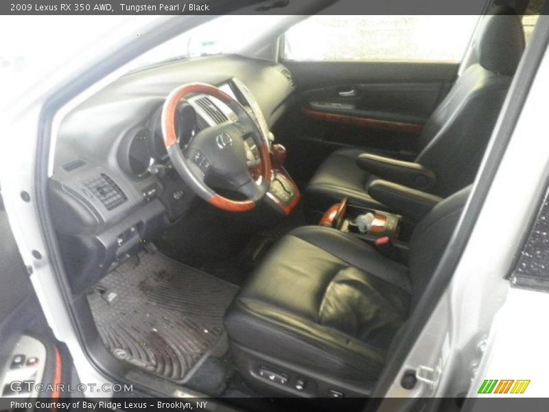 Tungsten Pearl / Black 2009 Lexus RX 350 AWD