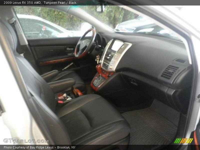 Tungsten Pearl / Black 2009 Lexus RX 350 AWD