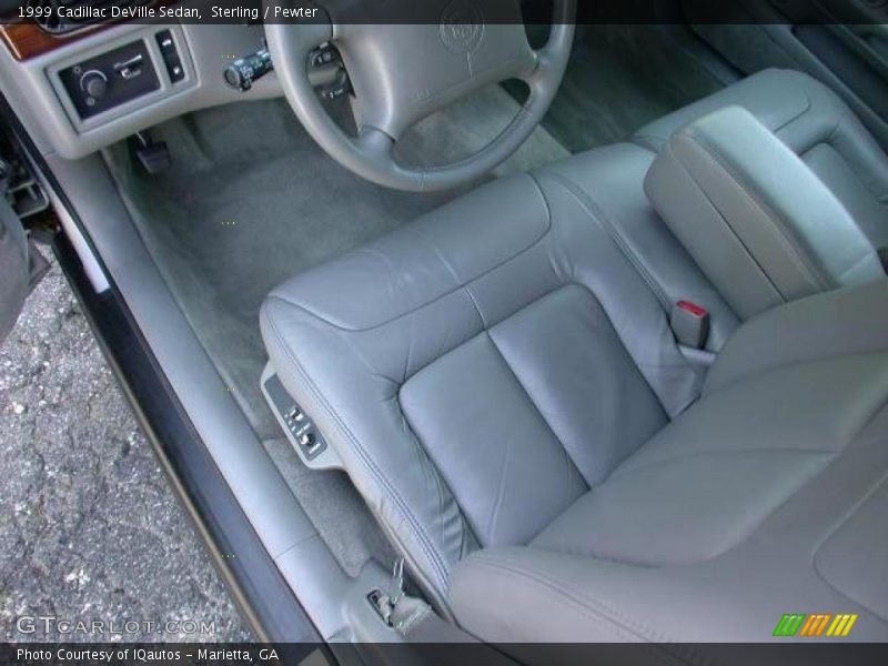  1999 DeVille Sedan Pewter Interior