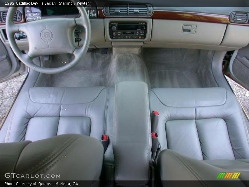  1999 DeVille Sedan Pewter Interior