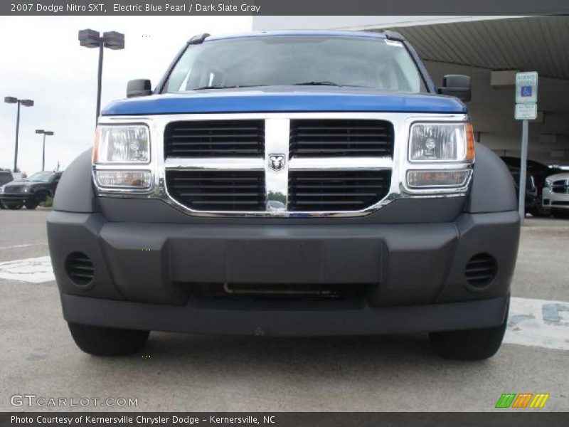Electric Blue Pearl / Dark Slate Gray 2007 Dodge Nitro SXT