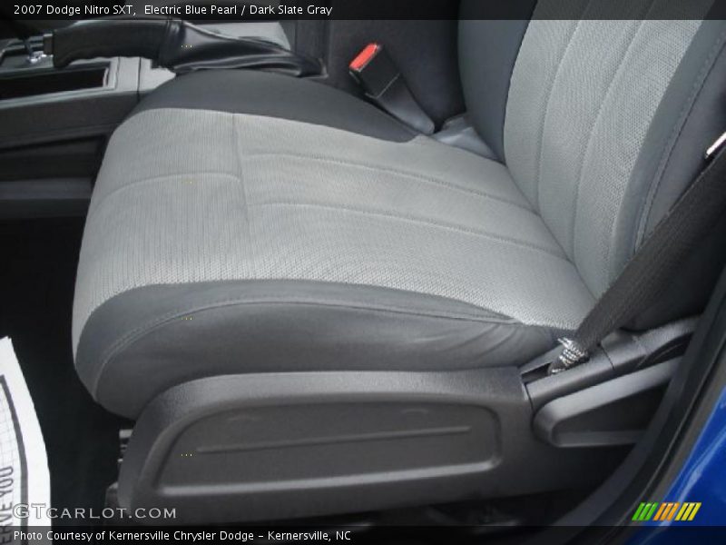 Electric Blue Pearl / Dark Slate Gray 2007 Dodge Nitro SXT