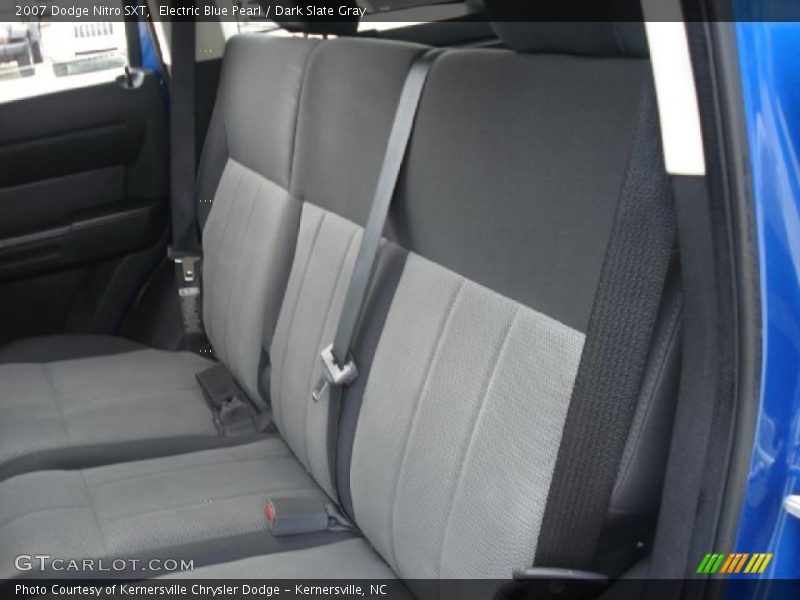 Electric Blue Pearl / Dark Slate Gray 2007 Dodge Nitro SXT