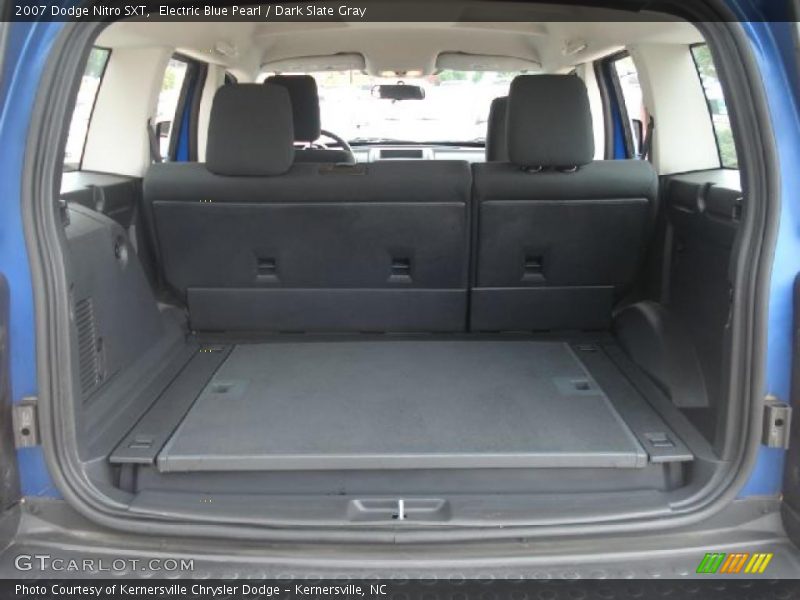 Electric Blue Pearl / Dark Slate Gray 2007 Dodge Nitro SXT