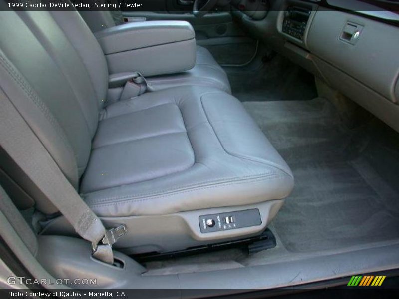  1999 DeVille Sedan Pewter Interior