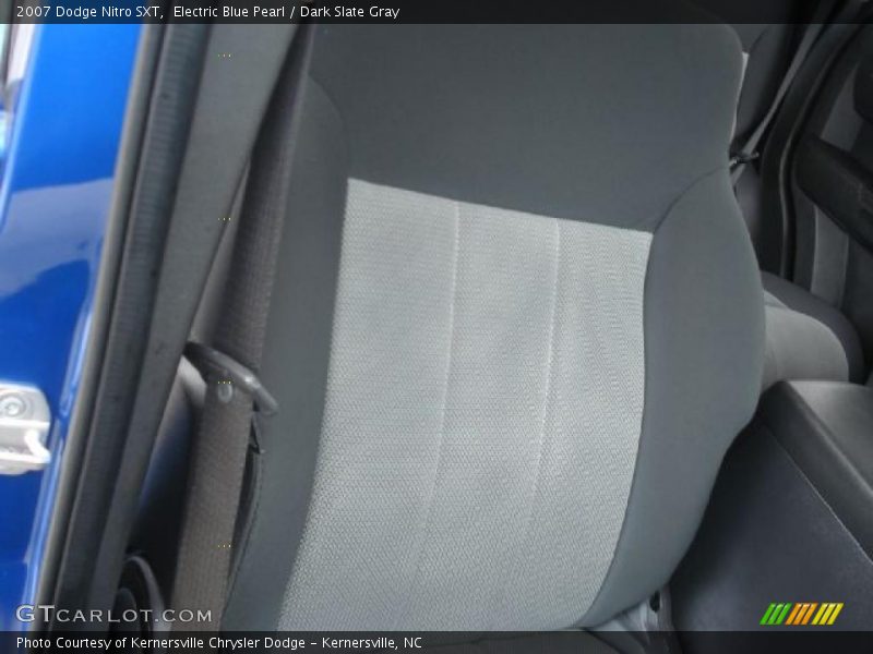 Electric Blue Pearl / Dark Slate Gray 2007 Dodge Nitro SXT