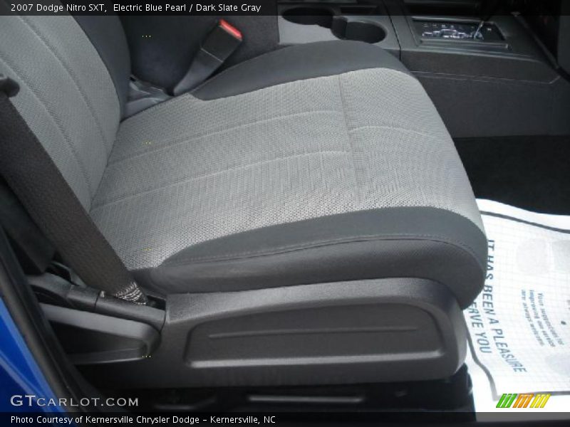 Electric Blue Pearl / Dark Slate Gray 2007 Dodge Nitro SXT