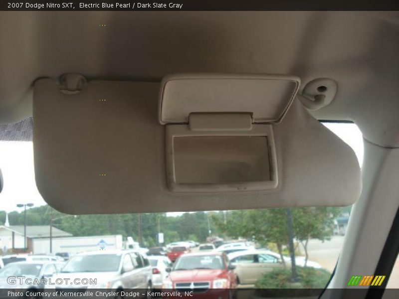 Electric Blue Pearl / Dark Slate Gray 2007 Dodge Nitro SXT