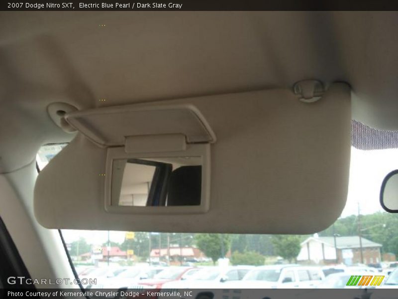 Electric Blue Pearl / Dark Slate Gray 2007 Dodge Nitro SXT