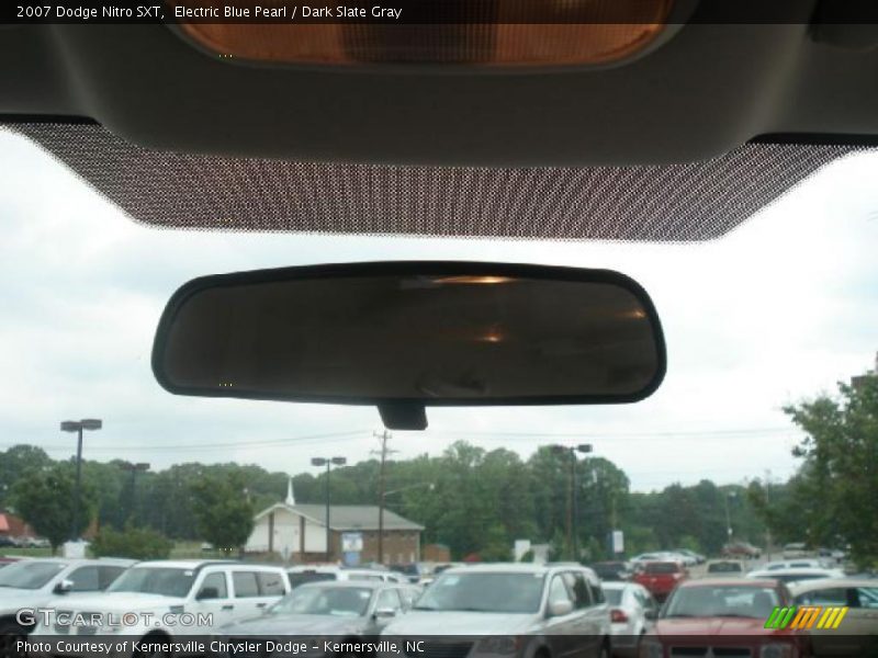 Electric Blue Pearl / Dark Slate Gray 2007 Dodge Nitro SXT