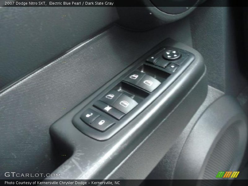 Electric Blue Pearl / Dark Slate Gray 2007 Dodge Nitro SXT