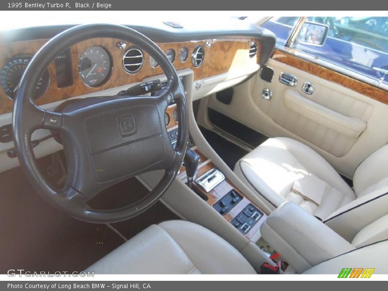 Black / Beige 1995 Bentley Turbo R