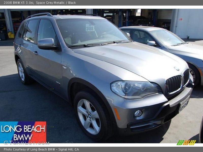 Space Grey Metallic / Black 2008 BMW X5 3.0si