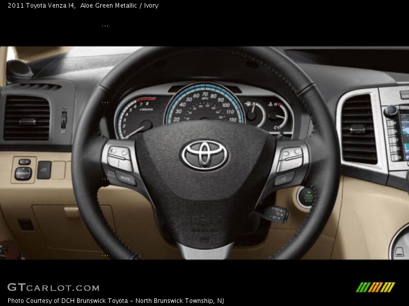 Aloe Green Metallic / Ivory 2011 Toyota Venza I4