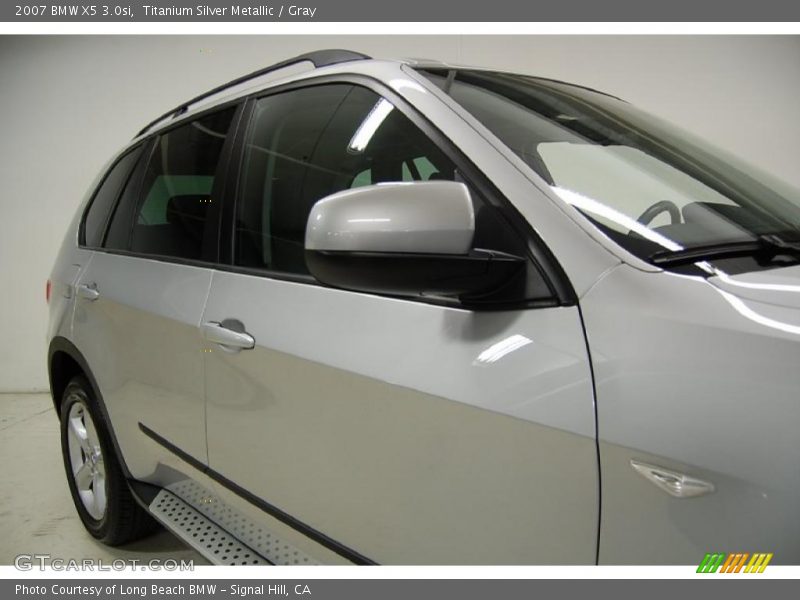 Titanium Silver Metallic / Gray 2007 BMW X5 3.0si