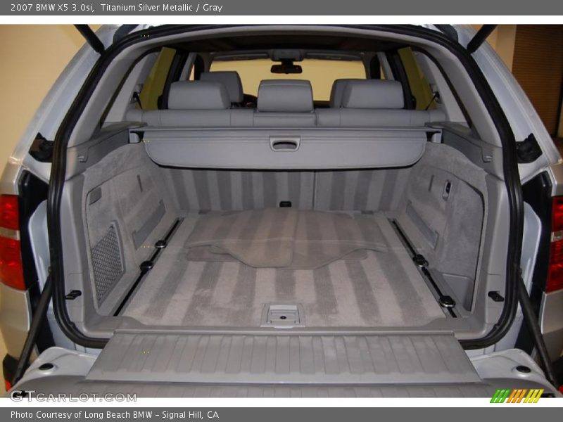 Titanium Silver Metallic / Gray 2007 BMW X5 3.0si