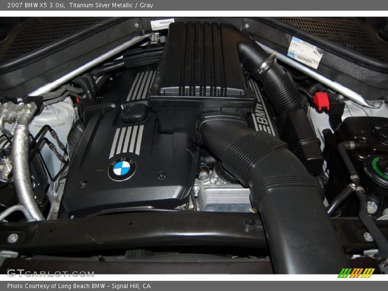 Titanium Silver Metallic / Gray 2007 BMW X5 3.0si