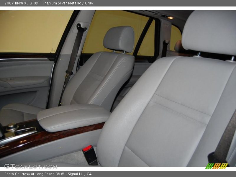 Titanium Silver Metallic / Gray 2007 BMW X5 3.0si