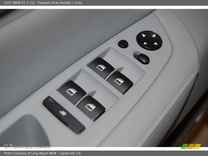 Titanium Silver Metallic / Gray 2007 BMW X5 3.0si