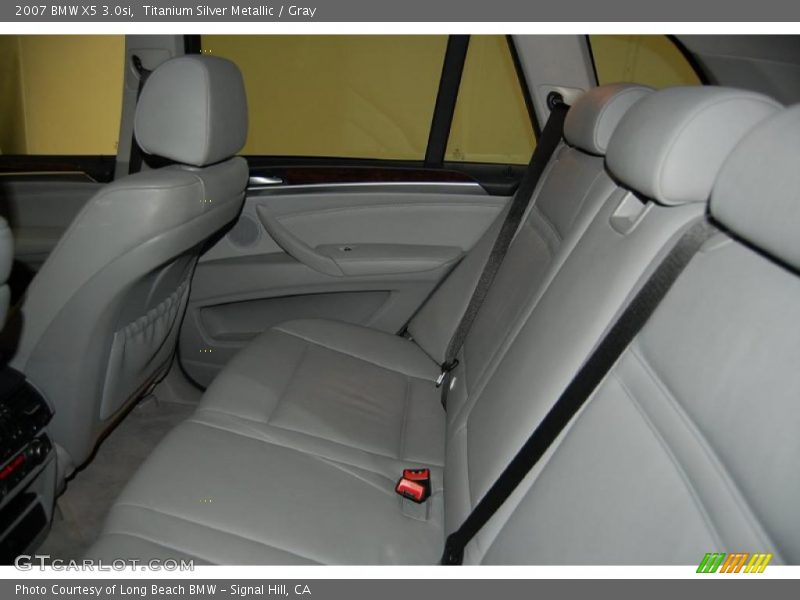Titanium Silver Metallic / Gray 2007 BMW X5 3.0si
