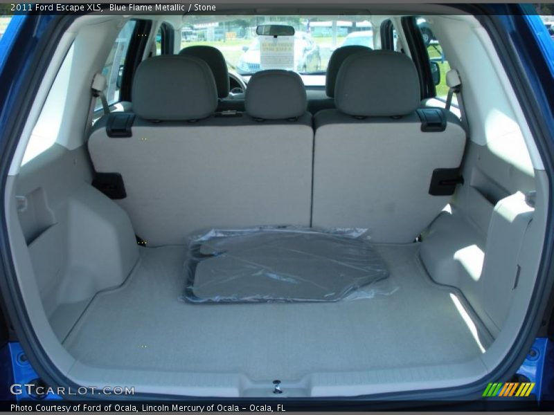 Blue Flame Metallic / Stone 2011 Ford Escape XLS