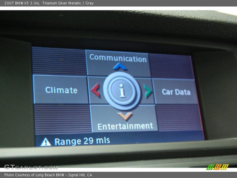 Titanium Silver Metallic / Gray 2007 BMW X5 3.0si